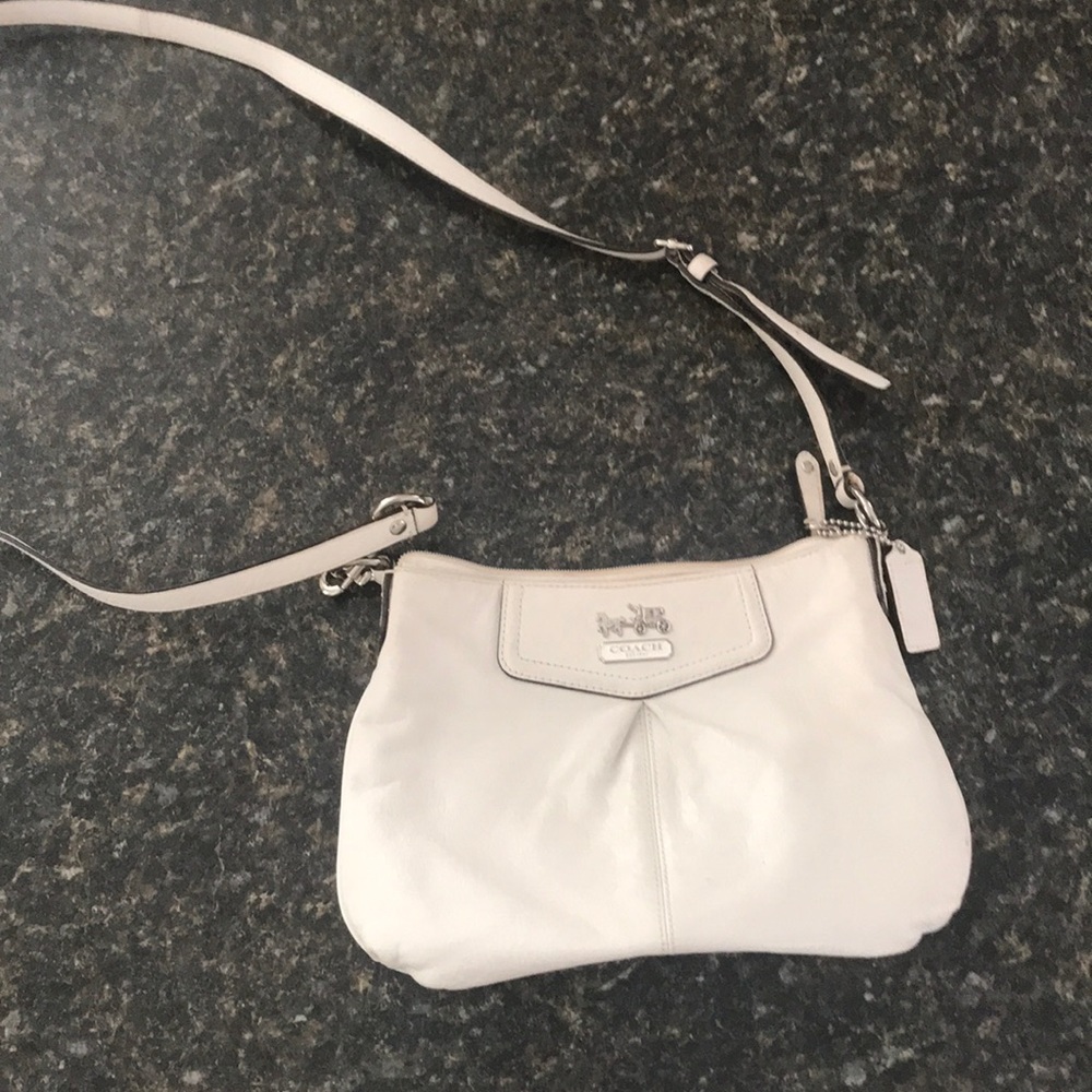 White coach crossbody